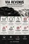 Ultimate Fighting Printed Jersey Sports Training Shorts with Piping Detail - 4