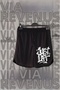 Just Lift Printed Jersey Sports Training Shorts with Piping Detail