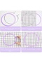18 cm Spring-Loaded Metal Embroidery Hoop Fabric Stretching Hoop Handcraft Etamine Hoop Sewing Circle Spring-Loaded Hoop - 3