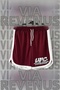 Ultimate Fighting Printed Jersey Sports Training Shorts with Piping Detail