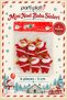 Mini Santa Claus Christmas Tree Hanging Ornament 5 cm Set of 6 - 3