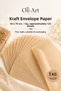 Kraft Wrapping Paper 50X70 cm 1 kg / Approximately 125 Pieces 18 Gr Thin Packaging and Gift Wrapping Paper