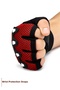 M Size Cut-Out Half Fitness Gym Weight Lifting Sports Gloves Unisex Cycling Gloves Red 115 - 3
