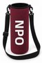 Ntk Shoulder Strap Padded Shock Absorbing Neoprene Fabric 1.5Lt Thermos Cover Claret Red