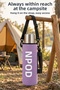 Nt01 2-Layer Vacuum Technology 24H Hot 48H Cold 72H Ice Protection Steel Thermos with Lilac Case - 3