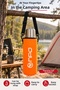Ntk Shoulder Strap Padded Shock Absorbing Neoprene Fabric 1.5Lt Thermos Cover Orange - 6