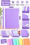 Ring Binder Pastel Pink A4 10 Pieces Economical Quality Plastic Ring Binder Document Presentation File Colorful Office Bureau School - 4