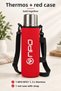 Nt01 2-Layer Vacuum Technology 24H Hot 48H Cold 72H Ice Protection Steel Thermos with Red Cover - 7