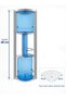 Bathroom Corner Shelf with Rotating Shelves 3 Shelves - 2
