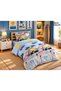 Cotton Children's Duvet Cover Set, Special Colorful Patterned Single Size for Girls and Boys |   New Season | - 2
