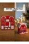 Christmas Event DIY New Year Themed Date Activity Hobby Set Gingerbread House Home
