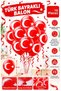 Turkish Flag Balloon 10 Pieces Moon Star Balloon Decoration October 29 April 23 Red White Balloon Flag Balloon Eid