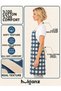 2 Pieces Polka Dot Kitchen Apron Set Stain-Resistant Water-Repellent Fabric Cotton Kitchen Apron with Shoulder Straps - 3