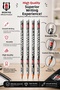 Licensed 4-Piece Pencil Set 2B Patterned Four-Piece Pencils