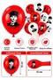 Ataturk Balloon 30 Pieces Ata Balloon Decoration October 29 April 23 Red White Balloon Flag Balloon Feast - 3