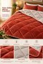 Single Double-Sided Luxury Welsoft Quilt 155X215 4 Seasons - 3