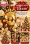 Luxury Christmas Tree Ornament 15 cm Large Decorative Ball Silver Gold Red Burgundy Color Options Christmas Tree Ornament New Year Tree Ornament - 2