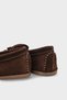 Almire Genuine Leather Suede Beaded Tasseled Comfort Women's Loafers Shoes - 3