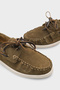 Stephie Genuine Leather Suede Women's Loafer Boat Shoes - 5