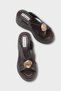 Zarla Stone-Embellished Wedge Heel Daily Women's Slippers - 2