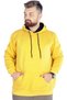 Mode XL Men's Sweatshirt Hooded Pocket Basic 20562 Mustard