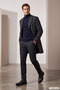 Men's Black Genuine Leather Zippered Boots - 4