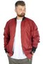 Fashion XL Large Size Men's College Coat Jesica 22611 Claret Red