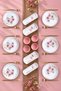 Azalea Lux Relieved 14 Piece Breakfast Set for 6 People