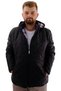 Mode XL Large Size Men's Quilted Coat Hooded U24606 Anthracite