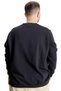 Mode XL Large Size Men's Sweat Bisyaka Do It Yourself 23168 Navy Blue - 4