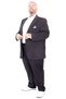 Mode XL Large Size Men's Suit Tintin Basic All 24020 Black - 2