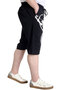 Mode XL Large Size Capri Art 23511 Navy Blue - 2