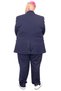 Fashion XL Large Size Men's Suit Zara Tintin Basic 24020 Navy Blue - 2