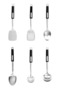 7-Piece Stainless Steel Kitchen Utensil Set with Holder – Silver - 3