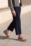 Women's Mary Jane Sneaker with Straps and Suede Detail, Casual Sports Ballerina Sneaker Shoes, Yotina Camel Suede - 3