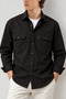 Double pocket, flap, standard-fit, Gabardine Shirt - 5