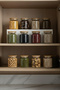 Pure Bamboo Lid 12-Piece Glass Jar Set 290 Cc - 4