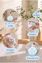 Banlif Ponpon Bath Loofah Blue 30 Gr, Soft Shower Sponge - 4