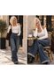 Women's clothing new season long sleeve side ruched halter neck detail women's blouse - bodysuit - 2