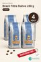 Kurukahveci Brazil Ground Filter Coffee 250 g X 4 Pcs