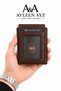 Viral Vegan Leather Card Holder Wallet & Keychain Set |   Cash Money Box with Gift Box - 7