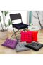 4-piece Chair Cushion – Tied, Non-Sagging Foam Filled, Washable – 40x40 cm - 6