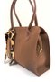 Suede Shoulder Bag – Zippered, Lined, Stylish Everyday Model + Scarf Gift - 2