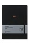 Classic 2027 Weekly Planner – Linen Textured Hard Cover, 19X25 Cm, Elastic, Pocket – Black - 4