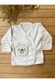 Newborn Baby Hospital Discharge Set, 5 Pieces, Teddy Bear Patterned Pink - 4