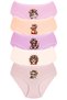 014 Girl's Mix 5-Pack Printed Panties Pack