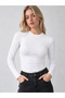 Set of 3 95% Cotton Crew Neck Sweatproof Breathable Long Sleeve Bodysuits - 3