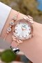 New Model Case Bronze Band Powder Color 2 Years Warranty Women's Wristwatch - 2