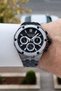 Numerals Metallic Cord Black Color Indicators Active 2 Year Warranty Men's Wristwatch