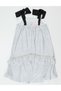 Gray Dreaming Girl's Sling Summer Dress - 4